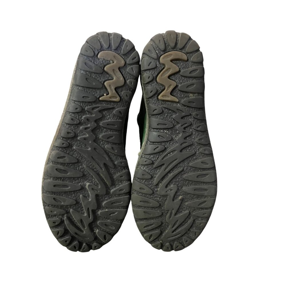V-Italia 1041 Kiki Boots Women’s 38 / 7.5 Green Leather Fleece Lined Poland - Picture 11 of 13